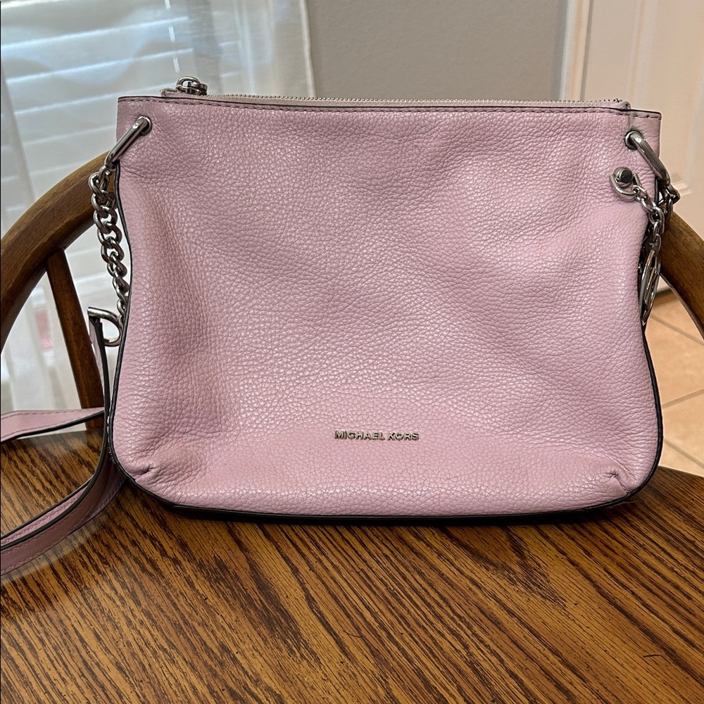 Michael Kors Light Pink Crossbody Bag